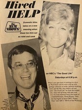 The Good Life, Larry Hagman, Donna Mills, Full Page Vintage Clipping
