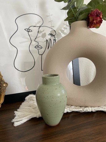 Art & Artifact Handmade Vintage Shapes Flower Containe Home Decor Clay Vases - Picture 4 of 5