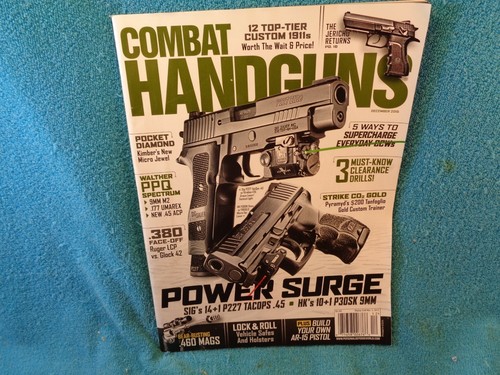 COMBAT HANDGUNS Magazine More Listed SEE AD DETAILS 2015 Back Issue Lot of 5 - Bild 2 von 7