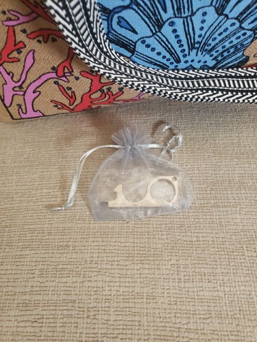 Brighton Seashell Burlap Tote/Crossbody Beach Bag NWT + Free No Touch Key - Picture 3 of 18
