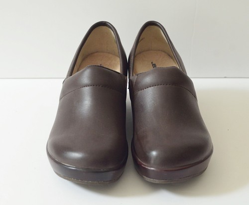 JBU by Jambu Design Damen 9M Cordoba flacher Clog Lederschuh braun - Bild 4 von 10