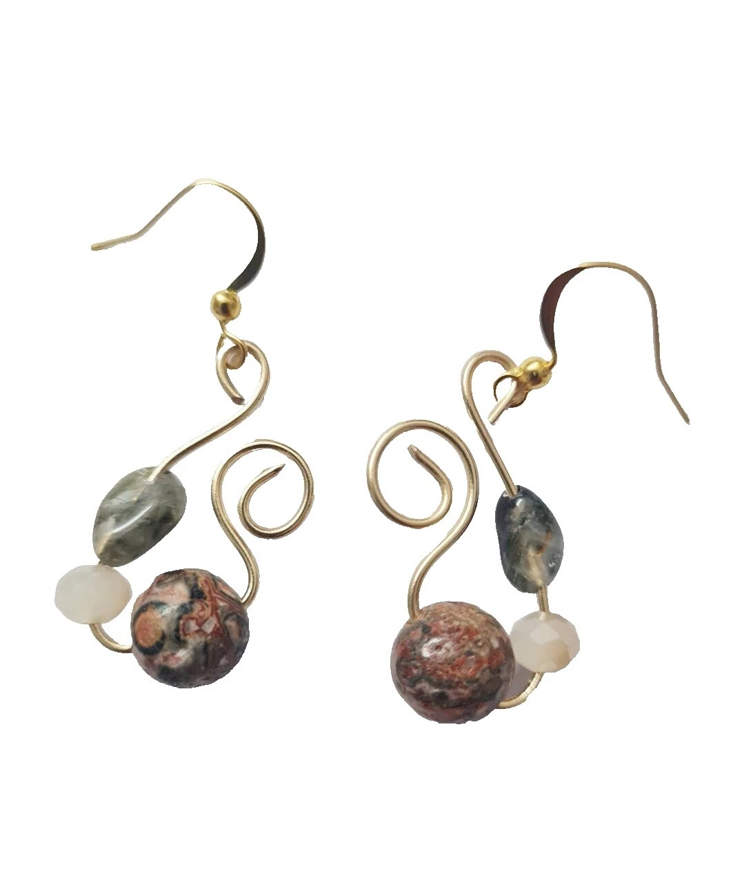 Jasper Agate Fashion Earrings