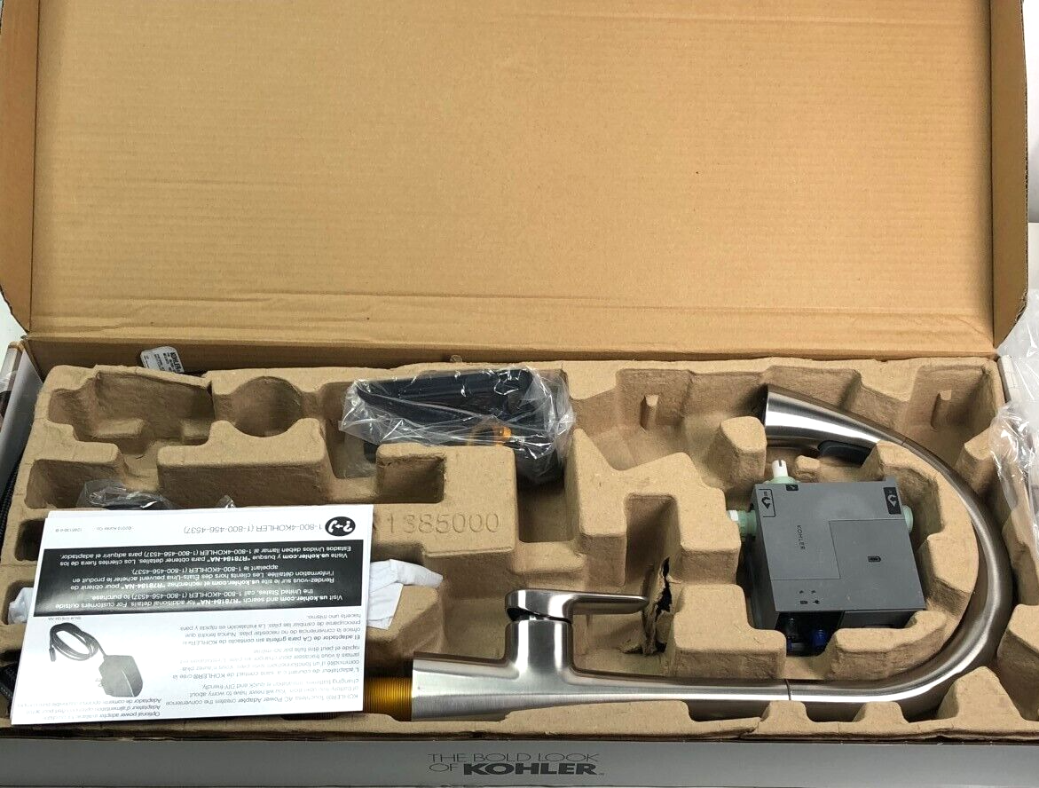 Kohler Anessia Touchless Pulldown Kitchen Faucet Stainless Steel K