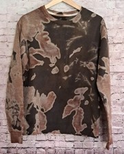 Fruit of The Loom Reverse Tie Dye Crewneck Sweatshirt Small