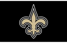 New Orleans Saints Flag 3x5 foot Banner NFL Black Gold NOLA Fast Free Shipping