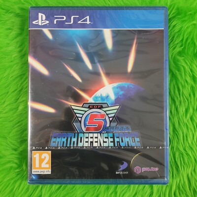 ps4 EARTH DEFENSE FORCE 5 Spiel NEU & Sealed REGION FREE PAL UK Version PS5