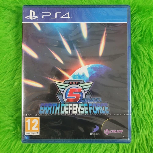 ps4 EARTH DEFENSE FORCE 5 Game NEW & Sealed REGION FREE PAL UK Version PS5