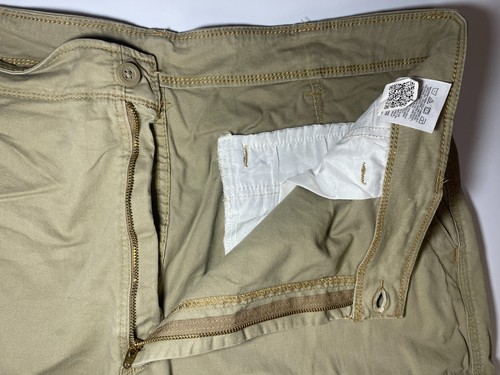 Wrangler Cargo Trousers Mens W40" L30 Y2K Relaxed Baggy Fit Workwear Pants Beige - Bild 4 von 12