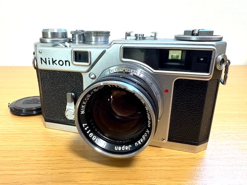 [ N MINT ] Nikon SP 35mm Film Camera w/ Nikkor-S.C 5cm 50mm F1.4 Lens From Japan
