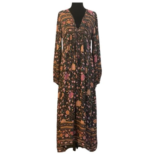 Spell & the Gypsy Collective Designs Folktown Wintergarden Maxi Dress Sz XS - Picture 3 of 12