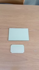 One 8 cm x 6 cm Mirrors And one 13 cm x 10 cm rectangle mirror