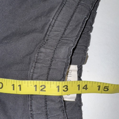 Pilcro Anthropologie The Izzie Relaxed Black Denim Pull-On Barrel Pants Small - Picture 14 of 15