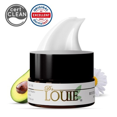 DR LOUIE Revitalizing All-In-One Eye Cream for Dark Circles and Puffiness Jojoba