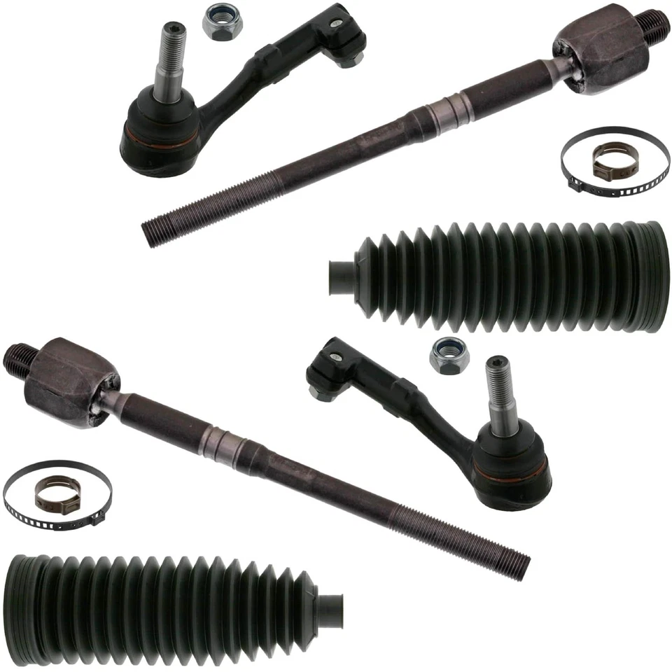 FOR BMW E90 E91 E92 E93 STEERING RACK INNER OUTER TIE TRACK RODS ENDS GAITERS - Image 3 of 4