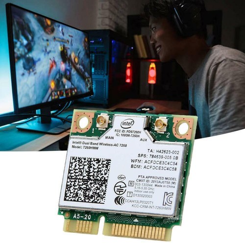 Do Intel 7260HMW Dualband Wireless-AC 7260 867Mbps BT 4.0 Best For Intel V3K2 - Zdjęcie 8 z 8