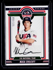 2022 Panini Stars & Stripes *Masa Chilcutt **Card #15US-MC** #'d /125 AUTO (RC)