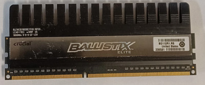 Crucial Ballistix 8GB PC3 W/XMP DDR3-1600MHz 8-8-8-24