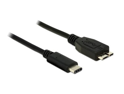 Delock USB3.1 Type-C  Anschlusskabel 1.0m Stecker C / Micro B