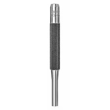 Starrett 565G Drive Pin Punch, 4" L, 1/4" Tip Size