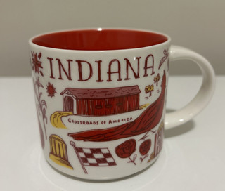 Starbucks INDIANA "Been There Collection " 14oz Mug