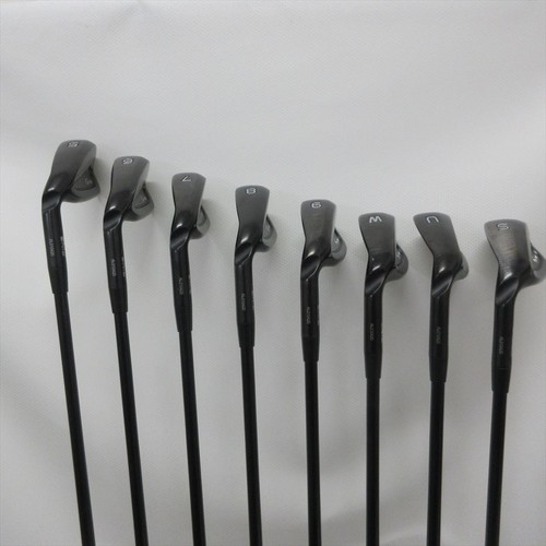 Ping Iron Set Left-Handed G710 Reg ALTA DISTANZA BLACK 40 DotColor Black 8 pcs - Picture 4 of 12