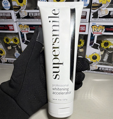 Supersmile Whitening Accelerator Teeth Gel, Mint, H2O2, 8oz Enamel Safe SEALED 