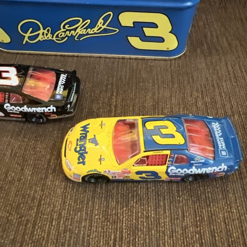 Dale Earnhardt #3 GM Goodwrench Service Plus/Wrangler 2 Car Tin Set 1:64 - Picture 2 of 5