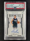 2020-21 Panini Flawless LUKA DONCIC 8/25 On Card Auto Momentous PSA 8 AUTO 10