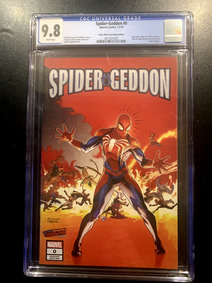 Spider-Geddon 0 Comic Mint Convention edition CGC 9.8 NM+