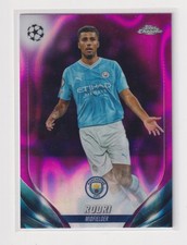 2023-24 Topps Chrome UEFA Club Competitions Pink Lava Refractor Rodri #75