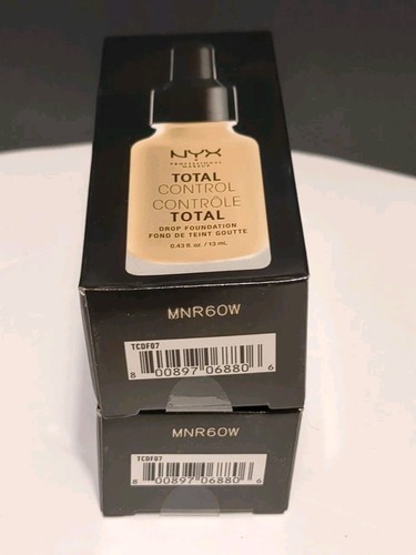 NATURAL TCDF07 NYX Professional Makeup Total Control Drop Foundation 07 BOGO - Picture 11 of 12
