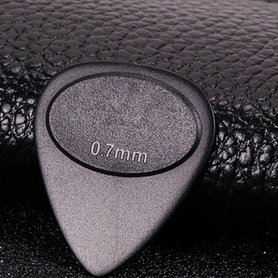 Akustikgitarre Plektren rutschfest Nylon Ersatz 0,7 mm