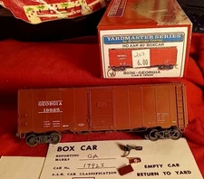 Georgia Railroad Branchline Yardmaster AAR 40' Boxcar HO Kit KaDee GA 19925