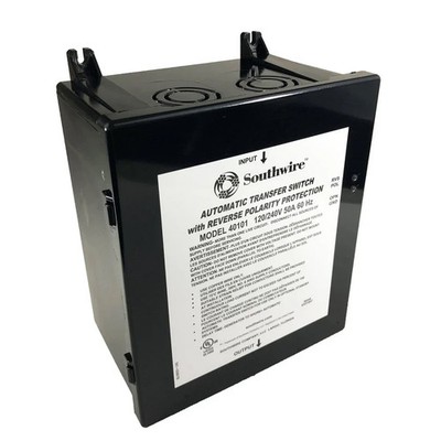 Southwire 40101-001: RV Power Automatic Transfer Switch 120/240V 50A 60Hz