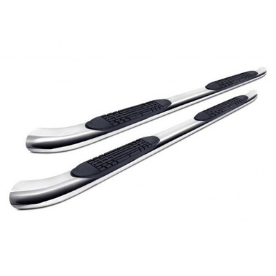 Promaxx Step Bars For Dodge Ram 2009-2021 4 in Curved Oval Tubes Stainless Steel