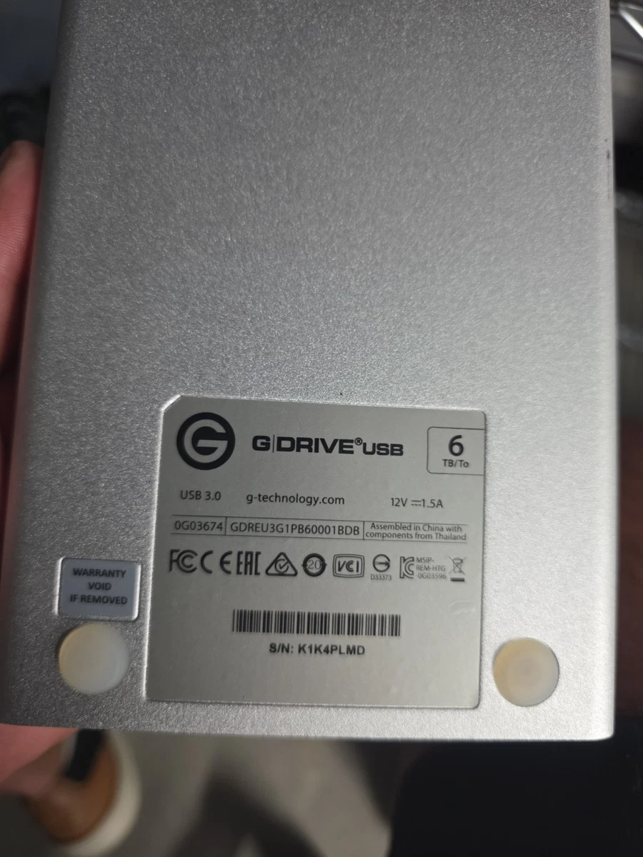 G-Technology 6 TB External Hard Disk Drives for sale | eBay