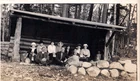 VINTAGE PHOTOGRAPH GIRLS FASHION BIG MOOSE LAKE WOODS INN INLET NEW YORK PHOTO