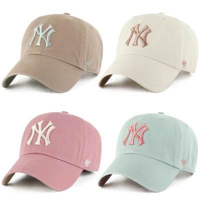 MLB Basecap Yankees '47 Brand New York Ballpark CLEAN UP Cap Basecap Logo Strap