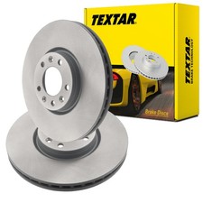 2X TEXTAR BREMSSCHEIBEN VORNE 304mm INNENBELÜFTET PASSEND FÜR CITROËN BERLINGO