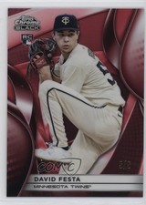 2025 Topps Chrome Black Red Refractor 5/5 David Festa #121 g2u