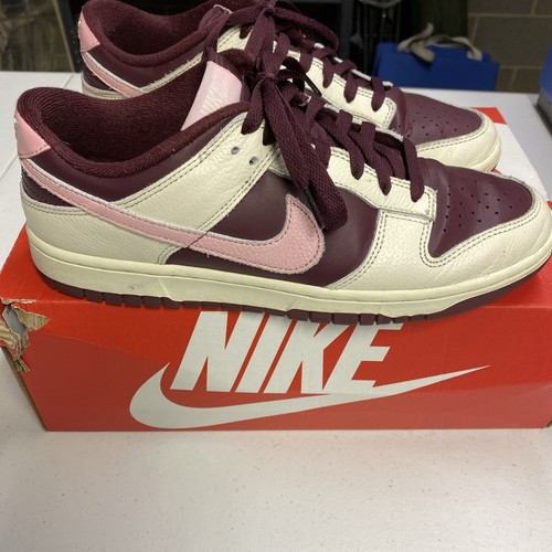 Size 9.5 - Nike Dunk Low Premium Valentine's Day Used Rep Box - Picture 5 of 12