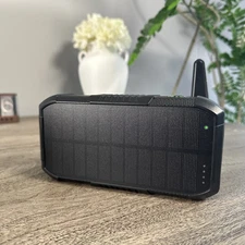 Solar Power Bank 66800mAh Built in Hand Crank and 4 Cables 22.5W Fast Charge