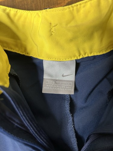 Vintage Nike y2k crop pant in blue track pants size Small 28x22 - Picture 4 of 5