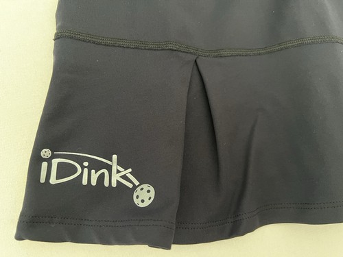 Minifalda Dona Jo Talla 1 Pequeña Negra Atlética Tenis Skort Acampanada Pickleball Golf - Imagen 4 de 17