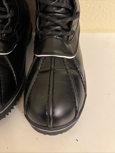 Dream Pairs Women’s Black Waterproof Outdoor Warm Snow Boots Size 10 New - Picture 3 of 24