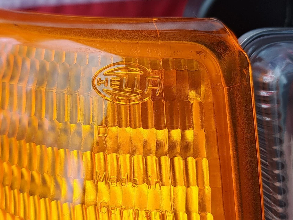 1984 AUDI 100 5000 HEAD LIGHT RIGHT HAND PASSENGER HELLA 1EJ004909-10 NOS BIN29 Foto 4 de 4