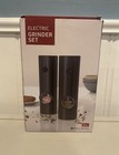 2PCS Electric Salt and Pepper Grinder Set Automatic Grinder Obabil Battery NEW