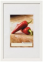 Walther Holzrahmen BP130V Peppers 21X30 Polarweiss | Holzrahmen