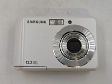 Samsung ES17 12.2 MP Digital Camera White - Not Working