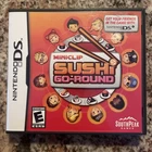 Nintendo DS: Miniclip Sushi Go-Round TESTED in box w/ Manual